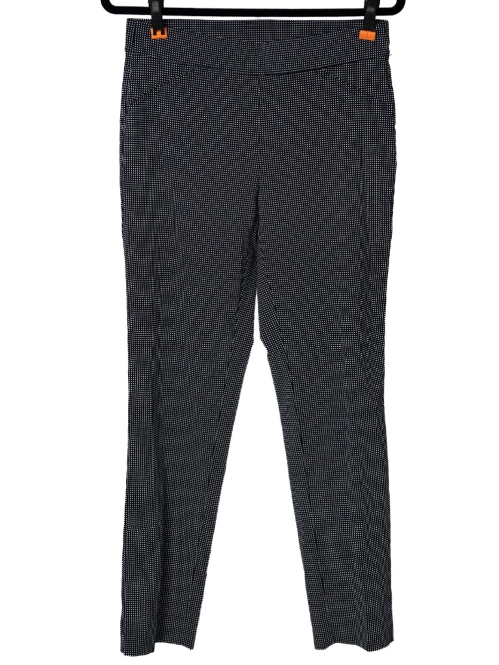 Anne Klein size small blue with white polka dot stretch pants.